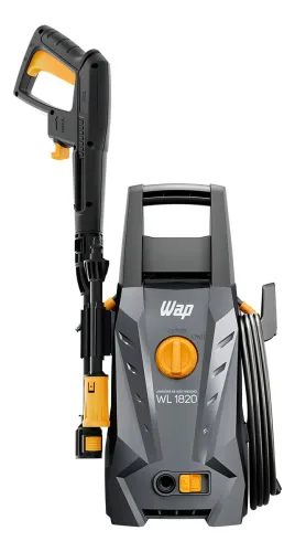Lavadora de Alta Pressão WAP WL 1820 1400W com Stop Total, Jato Leque e Concentrado