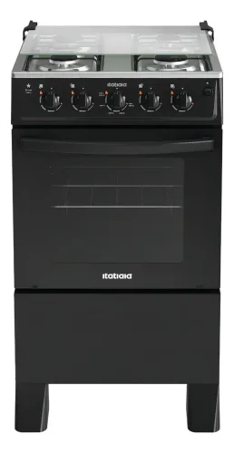 Fogão Itatiaia Star New 4 Bocas Mesa Inox Forno 48l-bivolt