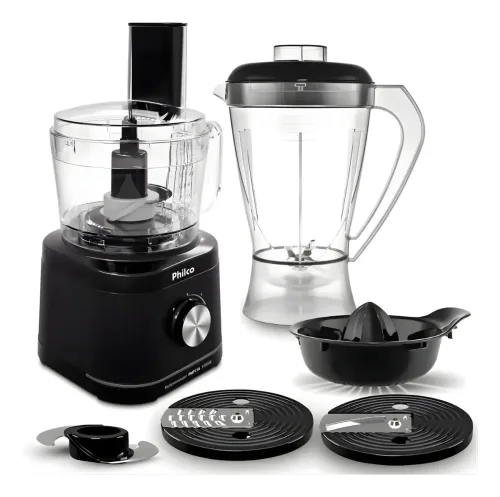 Multiprocessador 5 Em 1 1000w Philco Turbo Com Espremedor