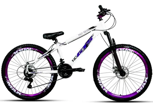 Bicicleta Mountain Bike GTS FEEL No Grau 26 Freeride 21v Shimano Alumínio