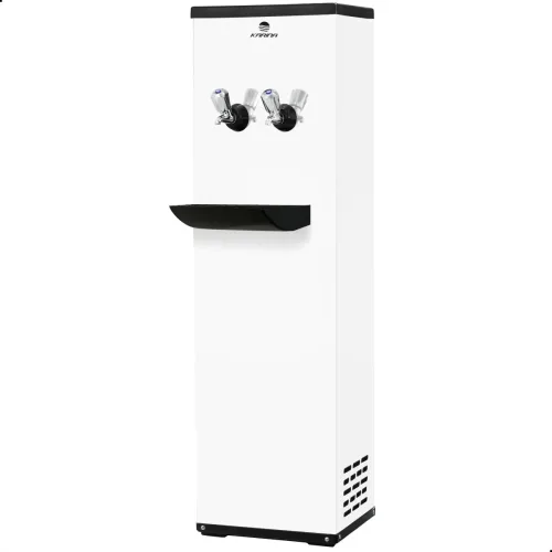 Bebedouro Refrigeração Industrial Filtro Agua Coluna Cor Branco 127/220V